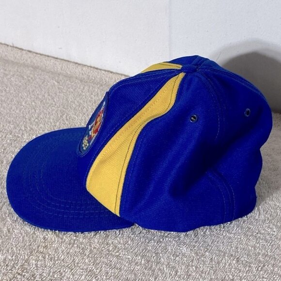 Vintage 1983 Blue Yellow Hat - Picture 4 of 9
